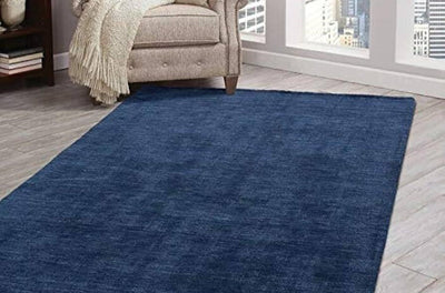 How to Match Blue Area Rugs with Different Flooring Styles
