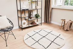 Where Should You Place a Black and Ivory Rug in Your Home?