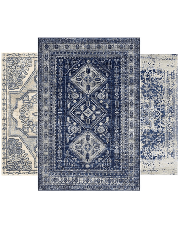 Blue Rug Stock Image Blue Rugs & Carpets | Perfect Blue Rugs for Homes – SCANDIC KNOTS