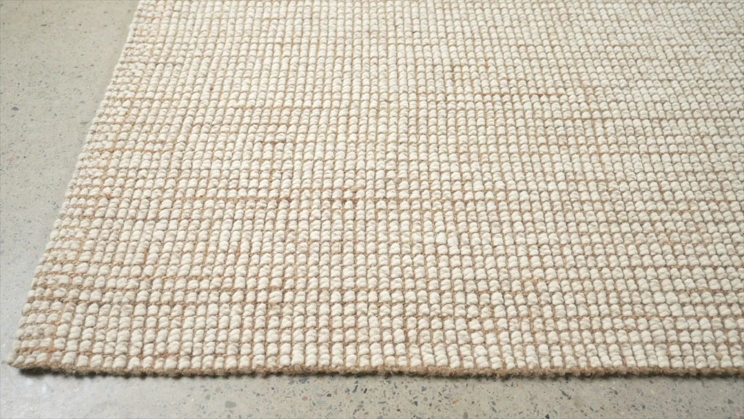 Arabella Natural Rug Wool & Jute