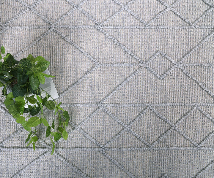 Tribeca Ivory Hand Woven FLoor Rug