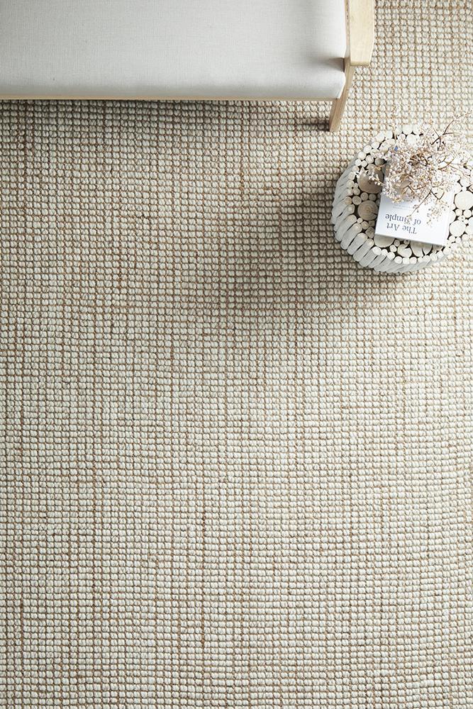 Arabella Natural Rug Wool & Jute