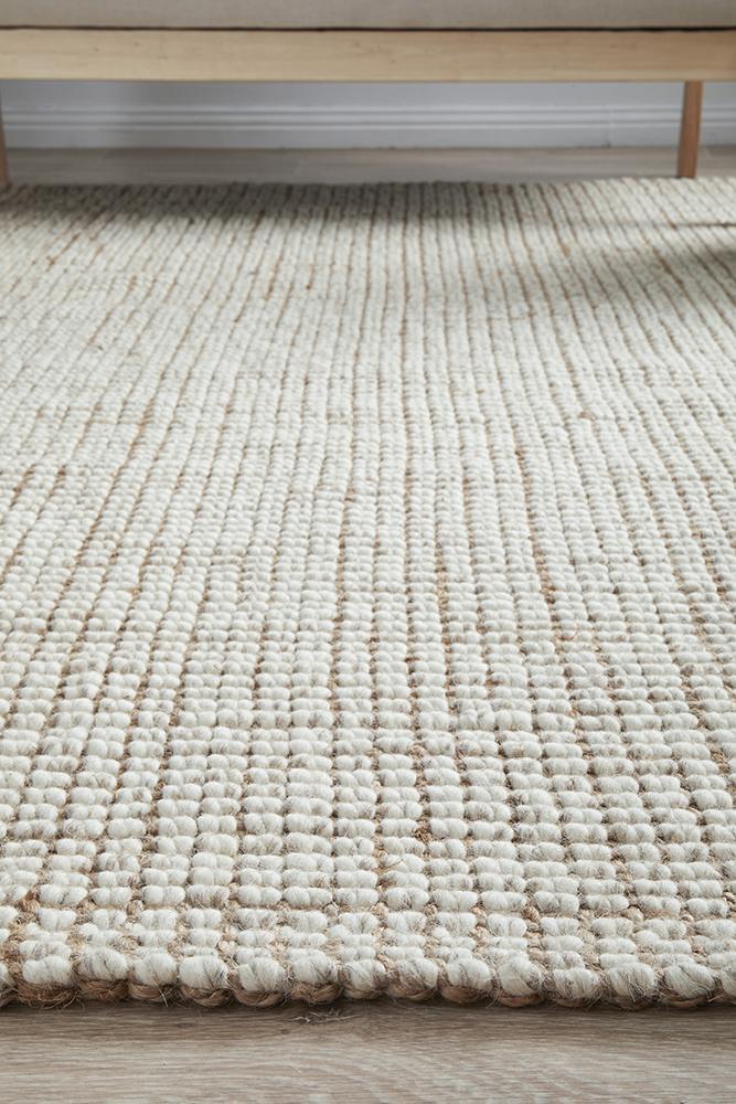 Arabella Natural Rug Wool & Jute