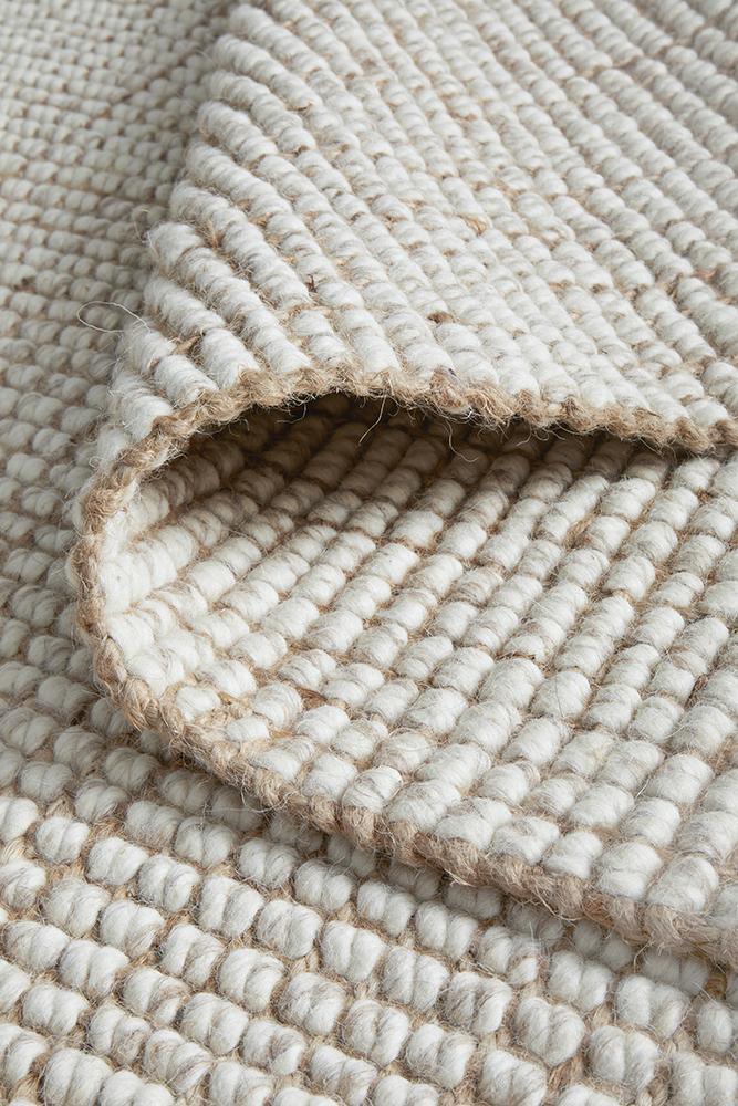 Arabella Natural Rug Wool & Jute