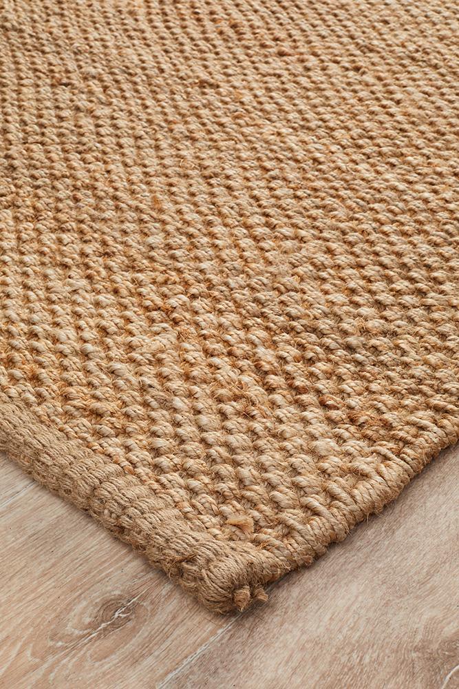 Larnia Contemporary Handmade Weave Natural Rug