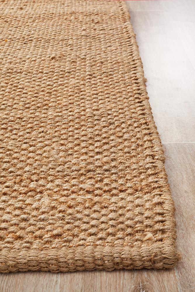 Larnia Contemporary Handmade Weave Natural Rug