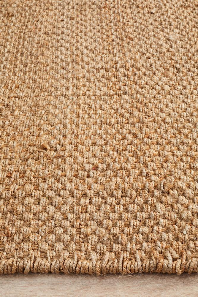 Larnia Contemporary Handmade Weave Natural Rug