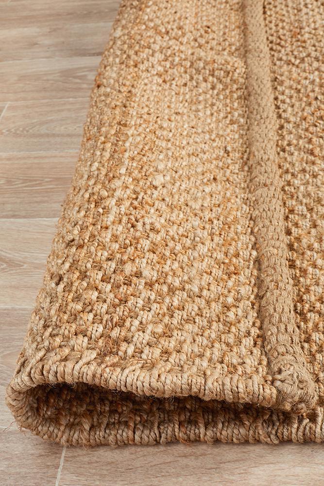 Larnia Contemporary Handmade Weave Natural Rug