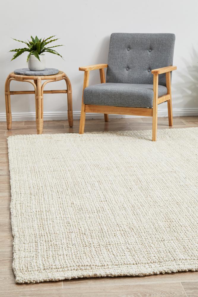 Jasmine Bleached Jute Rug