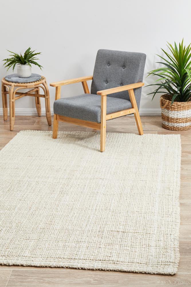 Jasmine Bleached Jute Rug