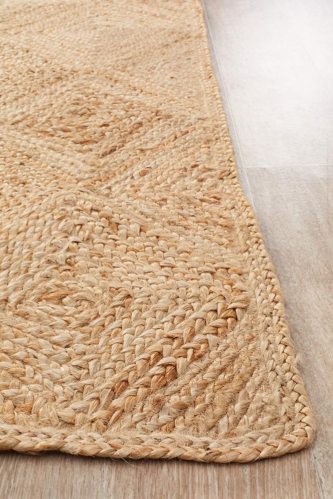 Larnia Contemporary Hatch Natural Rug