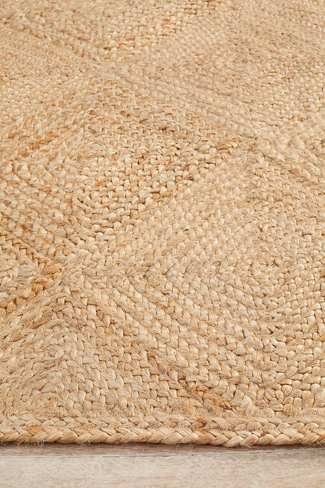 Larnia Contemporary Hatch Natural Rug