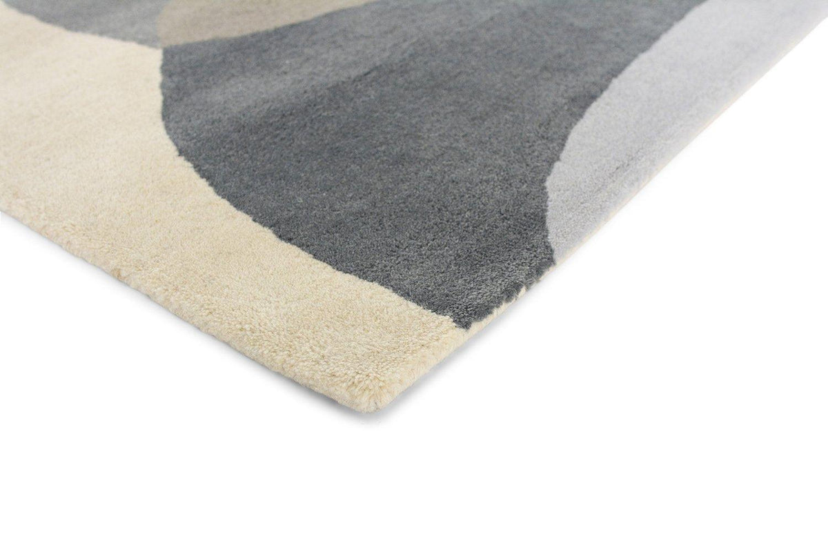 Elliptic Charcoal Rug – SCANDIC KNOTS