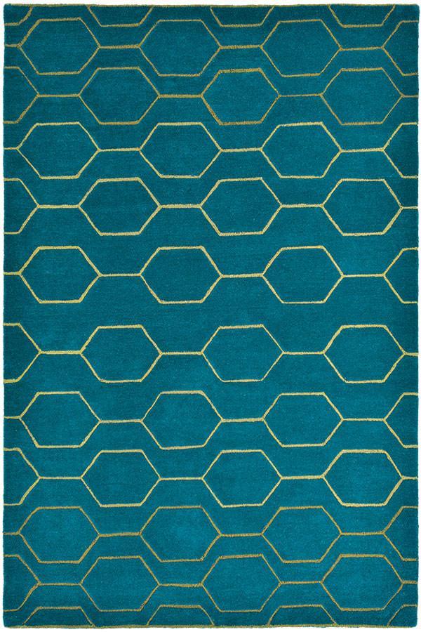 Arris Teal 37307 Rug