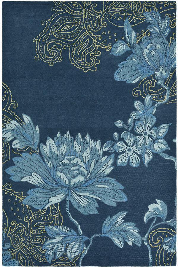 Fabled Floral Navy 37508 Rug