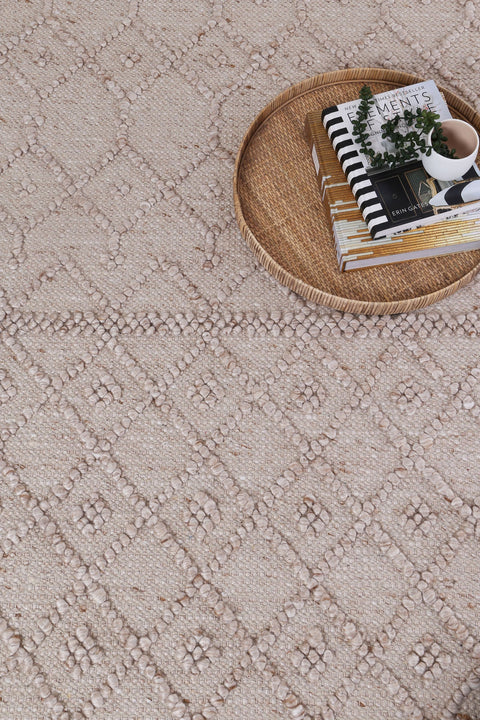 Dream Natural Handwoven Wool Floor Rug