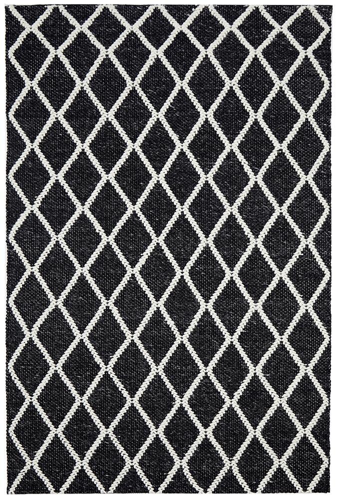 Huxley Black Rug