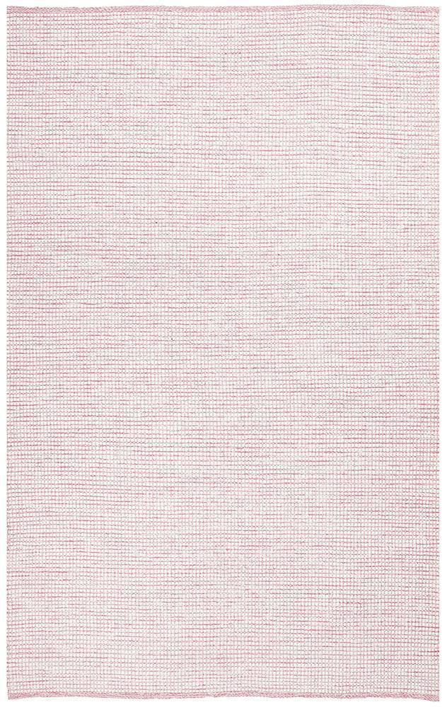 Loft Stunning Wool Pink Rug