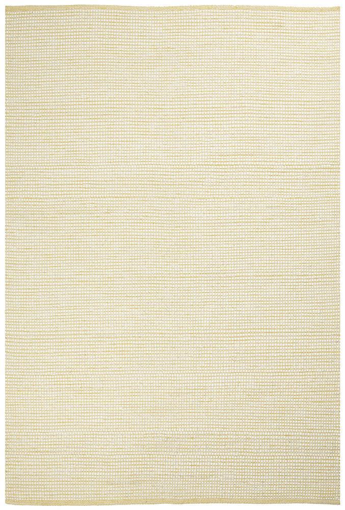 Loft Stunning Wool Yellow Rug