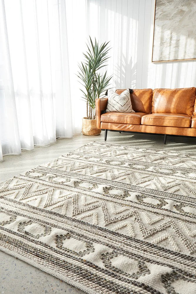 Knots Paradox Rhythm Stone Rug