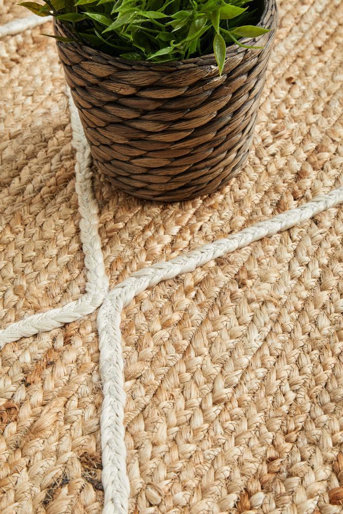 Knots Noosa Tribal Natural Runner Rug