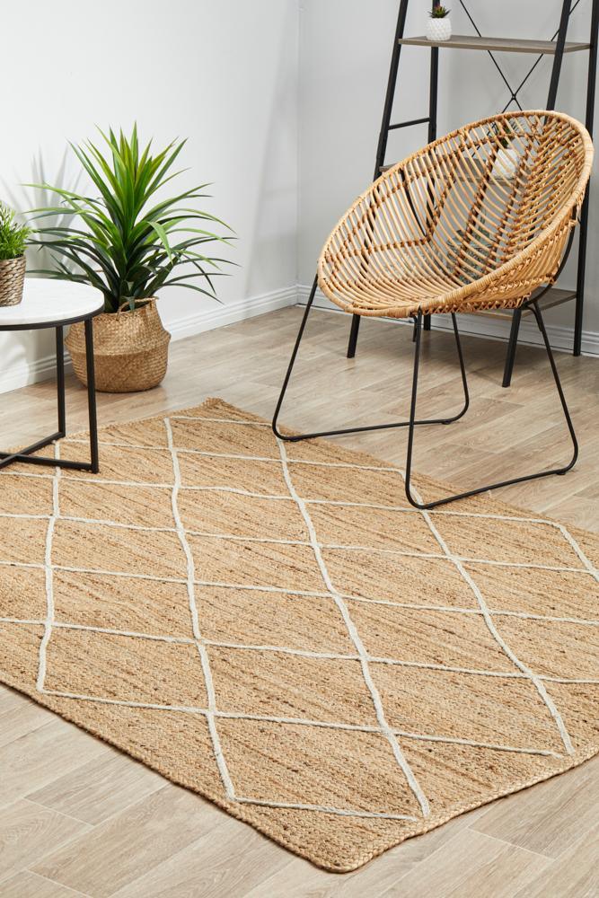 Knots Noosa 222 Natural Rug