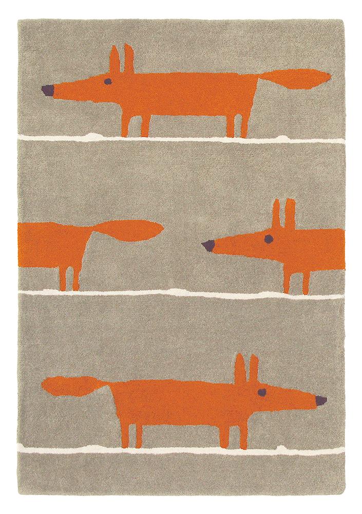 Mr Fox Rug Cinnamon 25303