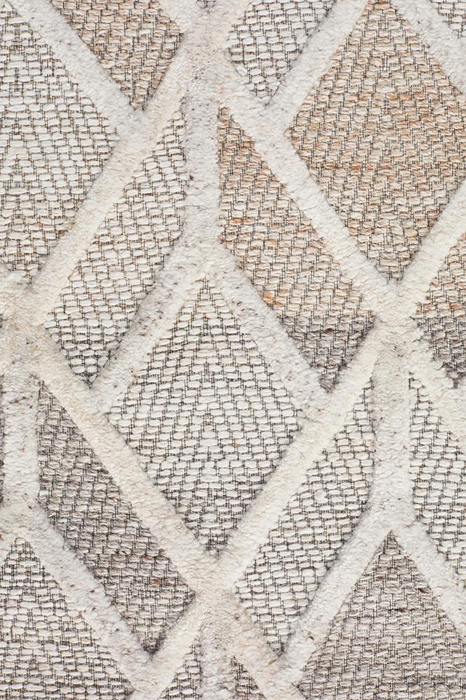 Knots Marble Winter Sand Hills Modern Rug