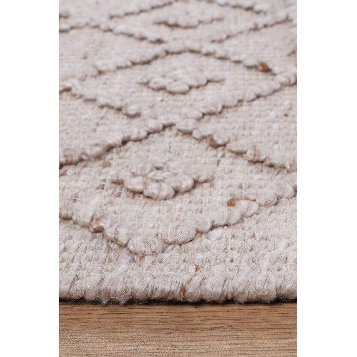 Dream Natural Handwoven Wool Floor Rug