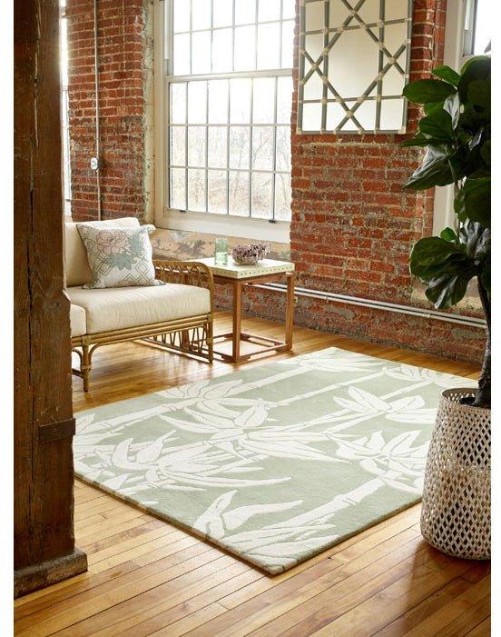 Japanese Bamboo Jade Rug – SCANDIC KNOTS