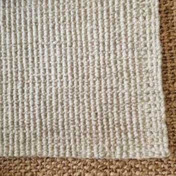 Knots Beach Wool Jute Floor Rug