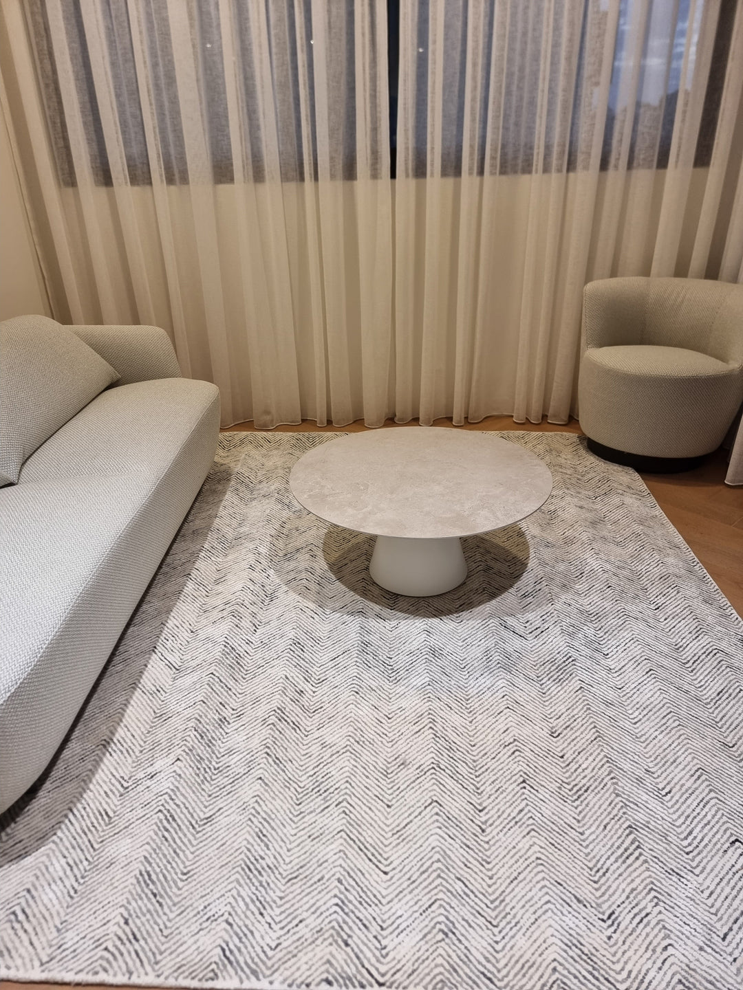 Astoria Herringbone Wool Floor Rug