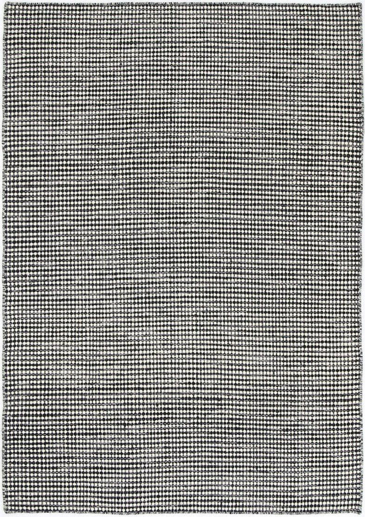 Charcoal Grey Reversible Wool Rug