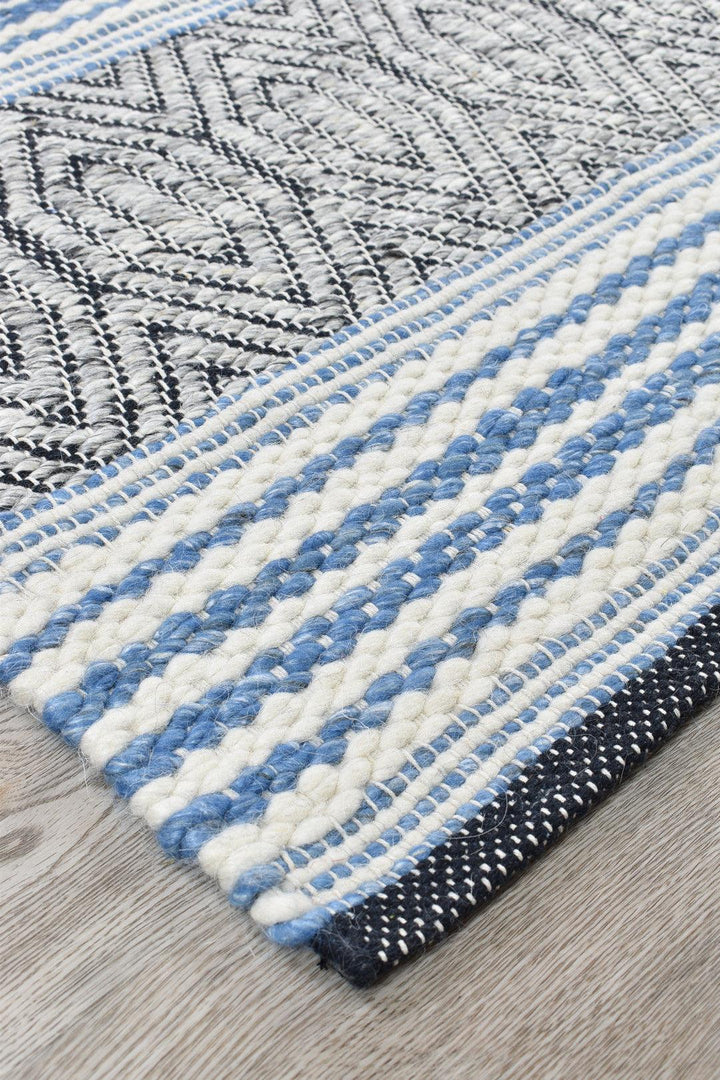 Atlantic Wool Blue Rug