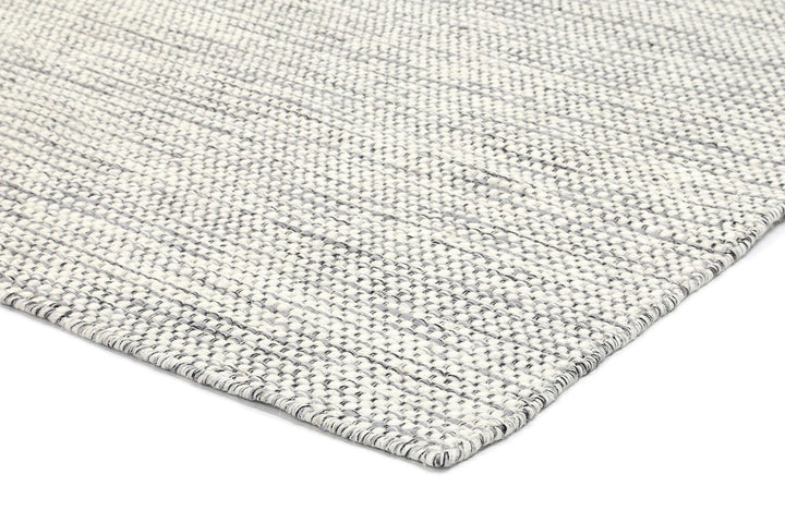 Grey Reversible Wool Rug