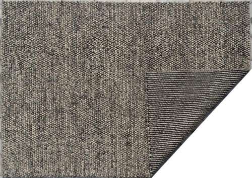 Knots NIRVANA Char Grey Handmade Floor Rug