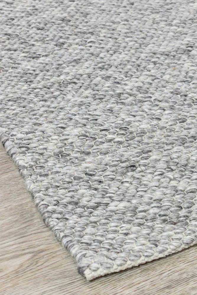 Sibley Silver Wool Rug