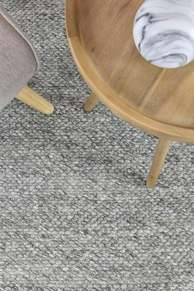 Sibley Silver Wool Rug