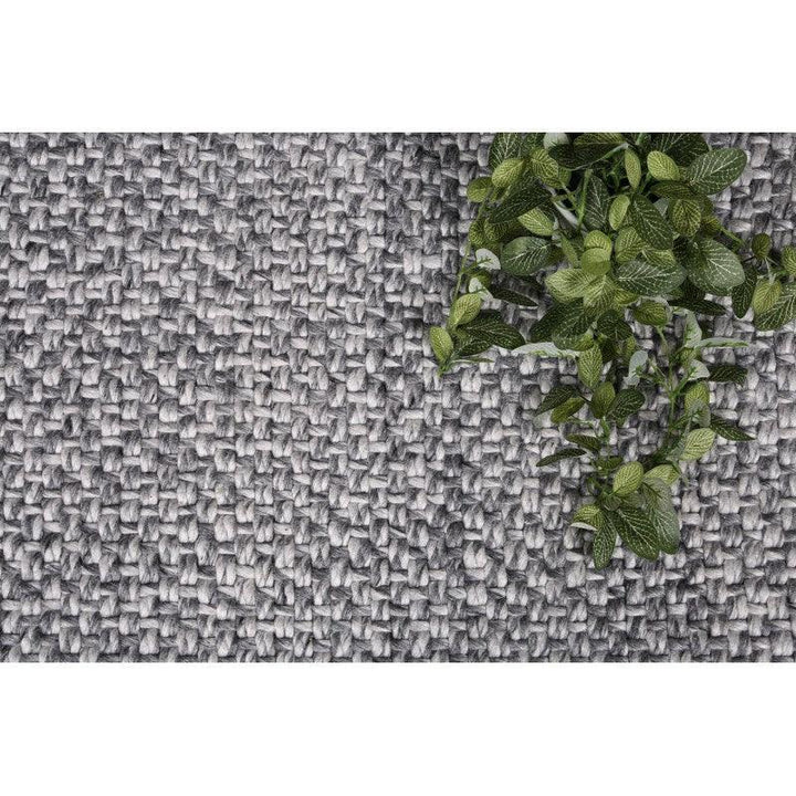 Charcoal Textured Floor rug