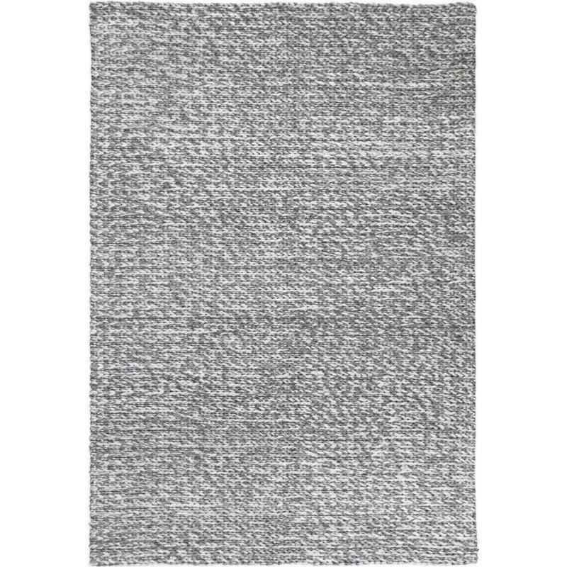 Alina Braided Charcoal Floor Rug