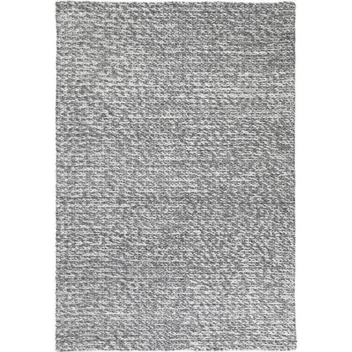 Alina Braided Charcoal Floor Rug